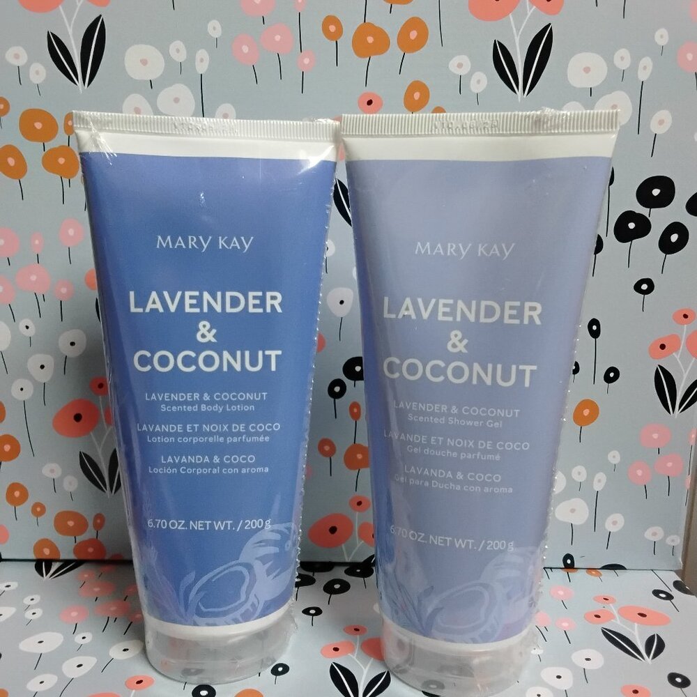 Lavender & Coconut Shower Gel & Lotion New!
